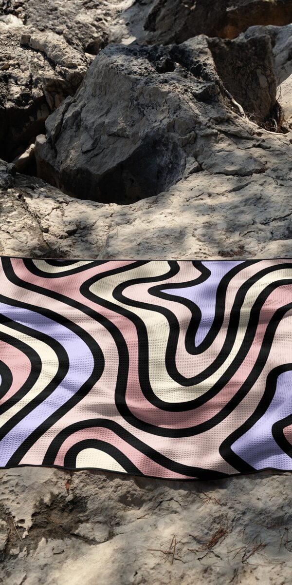 One of towelup.'s towels being displayed