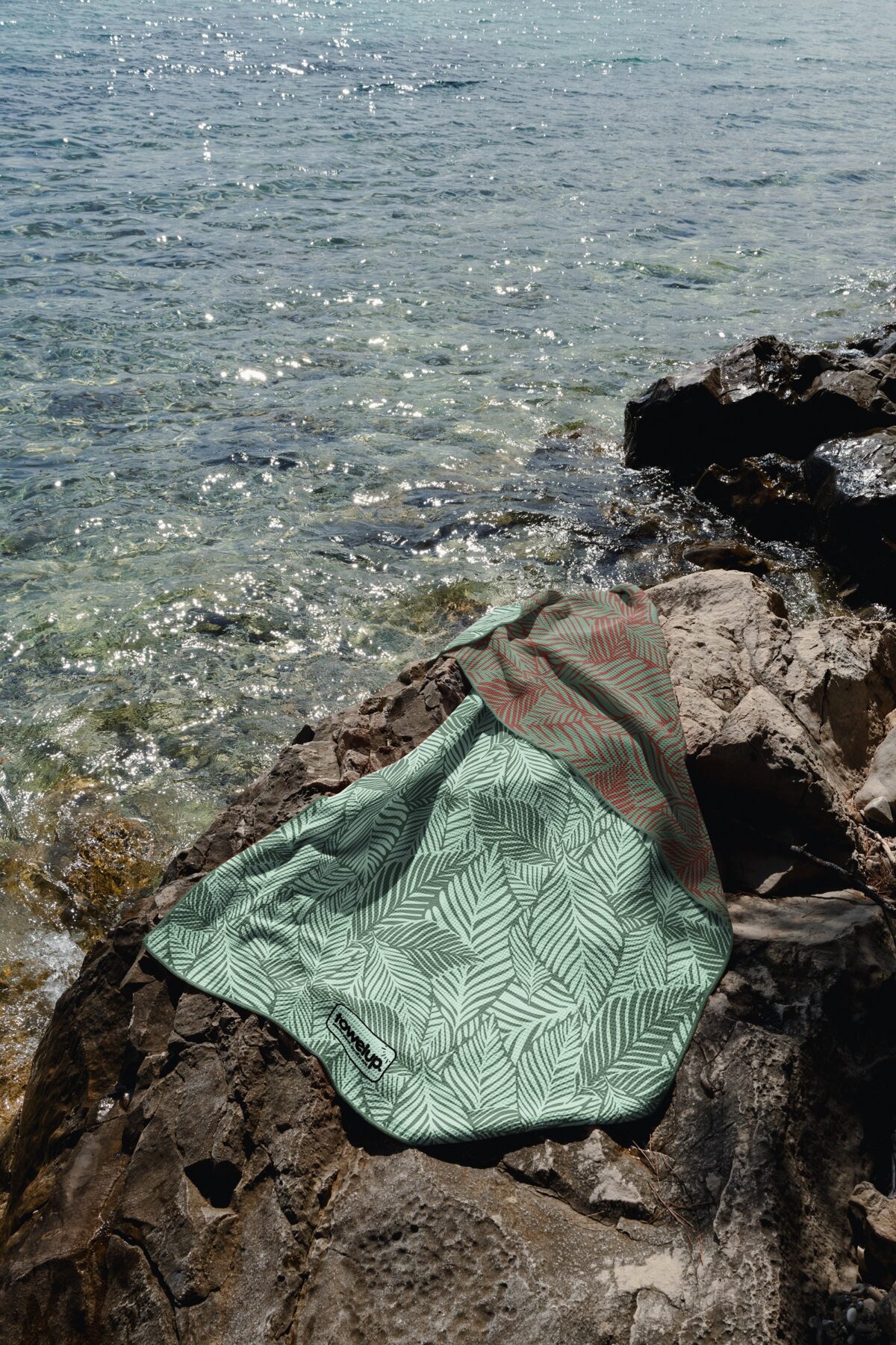 One of towelup.'s towels being displayed