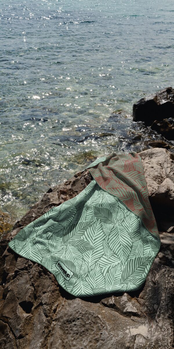 One of towelup.'s towels being displayed