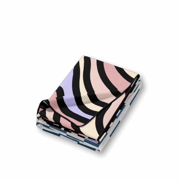 White background, bundle of 2 beach towels