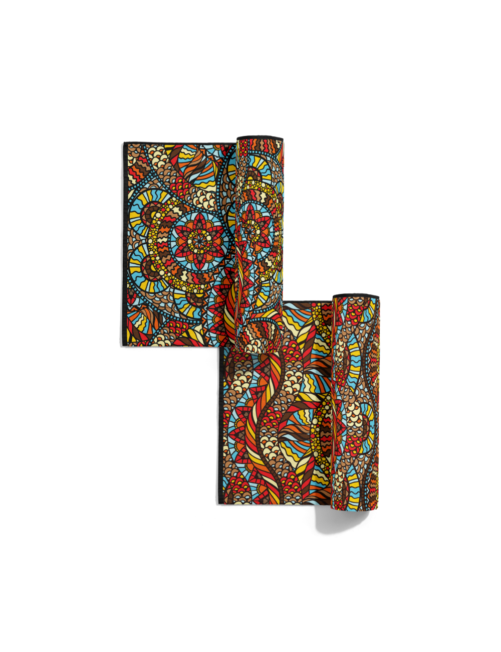 21 White background, bundle of 2 travel towels