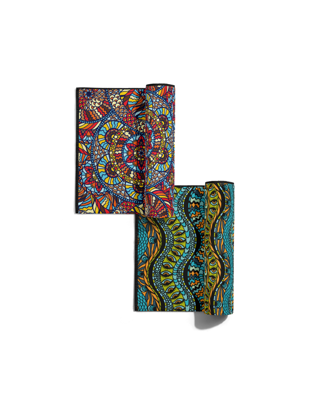 22 White background, bundle of 2 travel towels