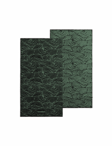 Swell earth eco gym towel Australia – white background, both full sides of towel showing