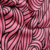 Swell Berry minimalist gym towel – zoomed in to show fabric details